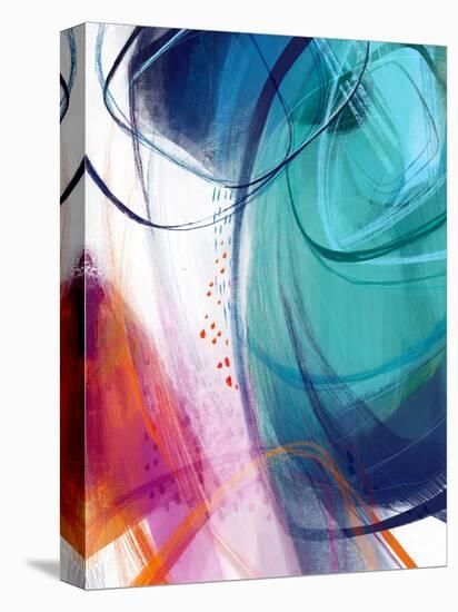Turquoise No. 2-Ishita Banerjee-Stretched Canvas