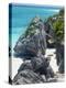 Turquoise Sea and Beach in Tulum, Riviera Maya, Quintana Roo, Mexico-Demetrio Carrasco-Premier Image Canvas