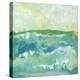 Turquoise Sea I-J. Holland-Stretched Canvas