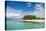 Turquoise water and white sand beach, White Island, Buka, Bougainville, Papua New Guinea, Pacific-Michael Runkel-Premier Image Canvas