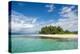 Turquoise water and white sand beach, White Island, Buka, Bougainville, Papua New Guinea, Pacific-Michael Runkel-Premier Image Canvas