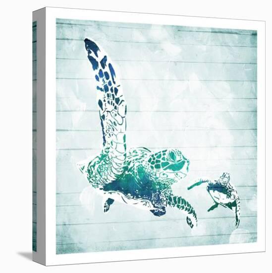 Turtles In The Sea-Milli Villa-Stretched Canvas