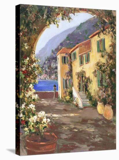 Tuscan Arch View-Allayn Stevens-Stretched Canvas