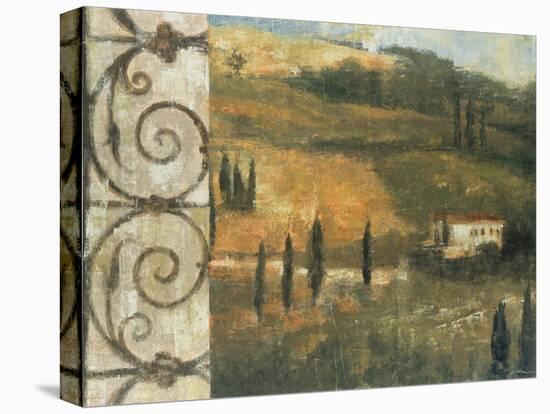 Tuscan Gateway I-Liz Jardine-Stretched Canvas