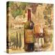 Tuscan Harvest - Wine-Gregory Gorham-Stretched Canvas
