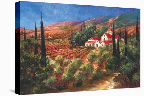 Tuscan Monastery-Art Fronckowiak-Stretched Canvas