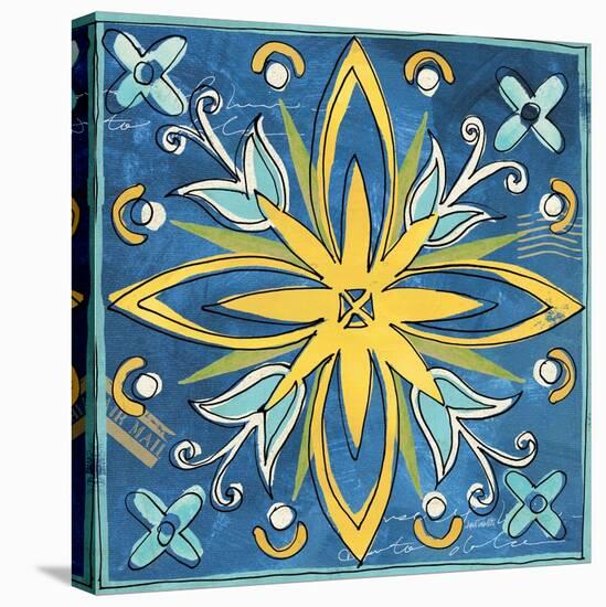 Tuscan Sun Tile I Color-Anne Tavoletti-Stretched Canvas