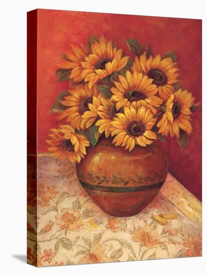 Tuscan Sunflowers II-Pamela Gladding-Stretched Canvas