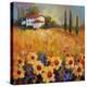 Tuscan Sunflowers-Marion Rose-Premier Image Canvas