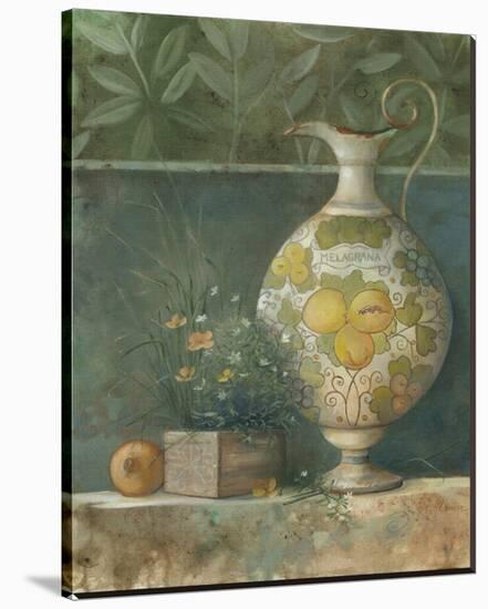 Tuscan Vase II-Louise Montillio-Stretched Canvas