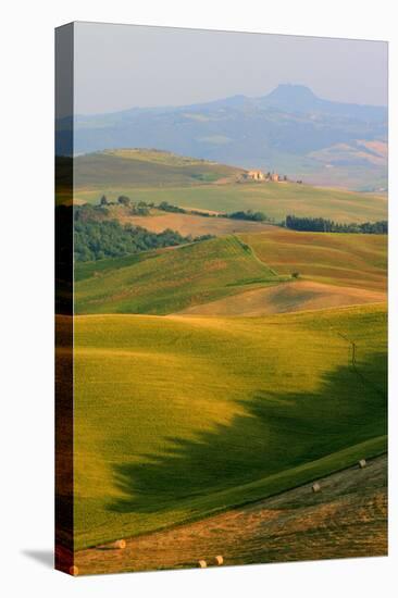 Tuscan Vertical Distant Hill Castle-Robert Goldwitz-Premier Image Canvas