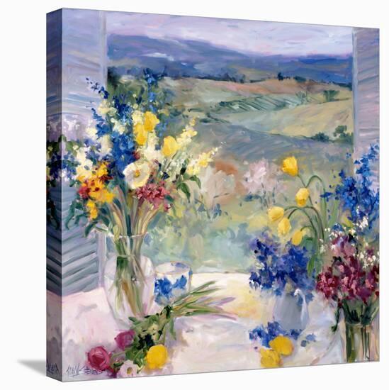 Tuscany Floral-Allayn Stevens-Stretched Canvas