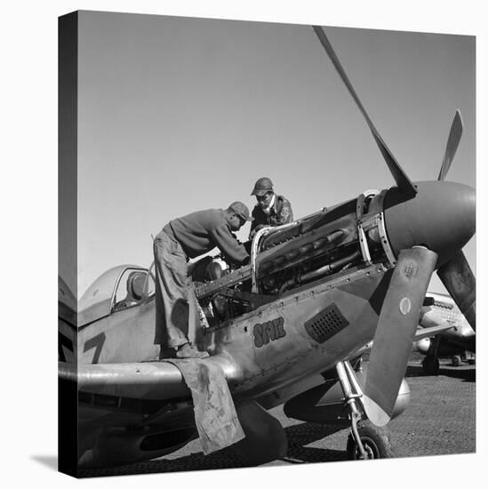 Tuskegee Airmen, 1945-Toni Frissell-Premier Image Canvas