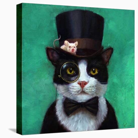 Tuxedo Cat-Lucia Heffernan-Stretched Canvas