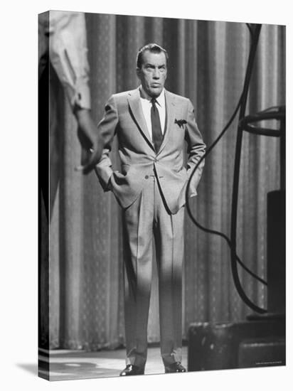 TV Showman, Ed Sullivan-Yale Joel-Premier Image Canvas