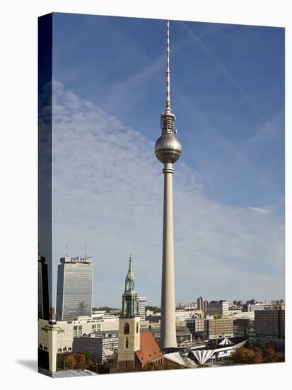 TV Tower, Berlin, Germany, Europe-Matthew Frost-Premier Image Canvas
