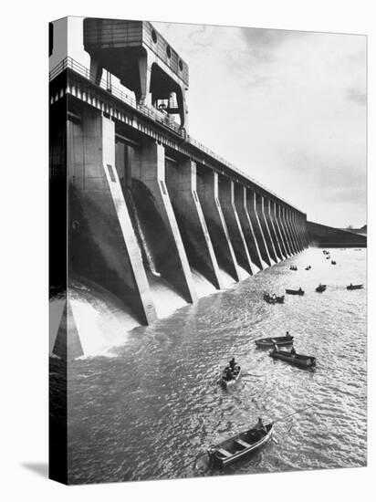 Tva Projects in the Kentucky Lake Dam-Ralph Crane-Premier Image Canvas