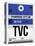 TVC Traverse City Luggage Tag I-NaxArt-Stretched Canvas