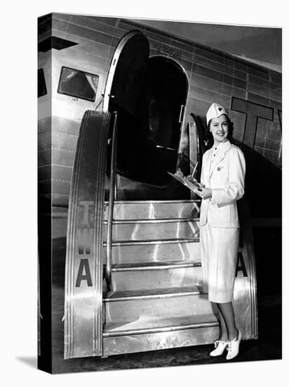 TWA Stewardess-null-Premier Image Canvas