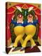 Tweedledum and Tweedledee, 1998-Frances Broomfield-Premier Image Canvas