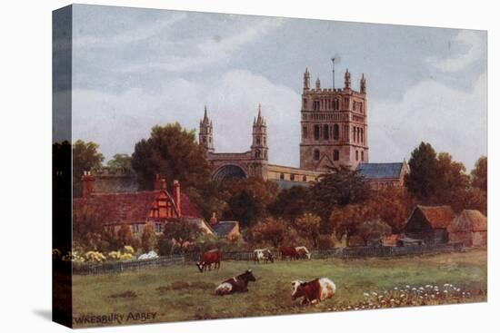 Twekesbury Abbey-Alfred Robert Quinton-Premier Image Canvas