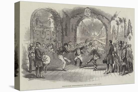 Twelfth-Night Entertainments at the Hanwell Lunatic Asylum-null-Premier Image Canvas