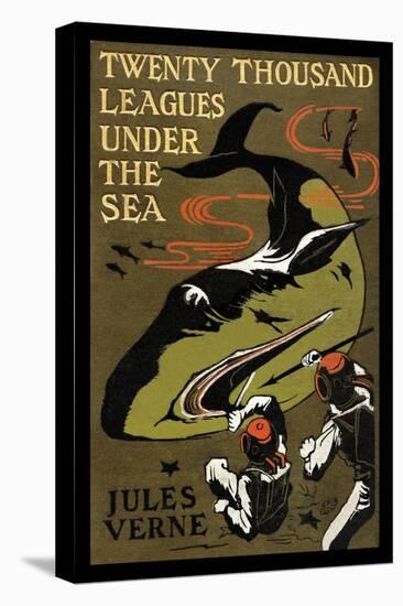 Twenty Thousand Leagues under the Sea-Jules Verne-Stretched Canvas