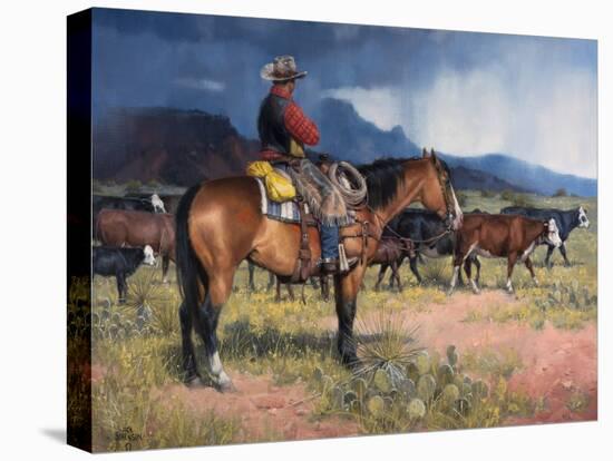 Twenty Years in the Saddle-Jack Sorenson-Stretched Canvas