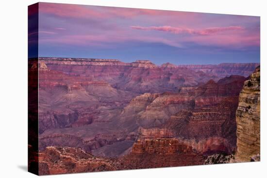 Twilight, Hopi Point, South Rim, Grand Canyon NP, Arizona, Golden Hour-Michel Hersen-Premier Image Canvas