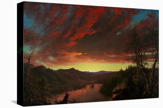 Twilight in the Wilderness, 1860 (Oil on Canvas)-Frederic Edwin Church-Premier Image Canvas