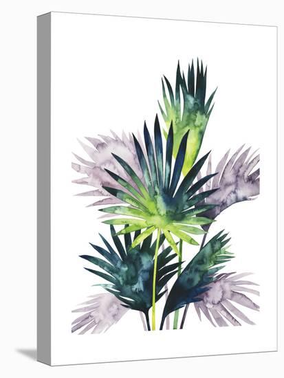 Twilight Palms III-Grace Popp-Stretched Canvas