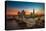 Twilight, Tower Bridge and the Shard at Sunset-Katherine Young-Premier Image Canvas