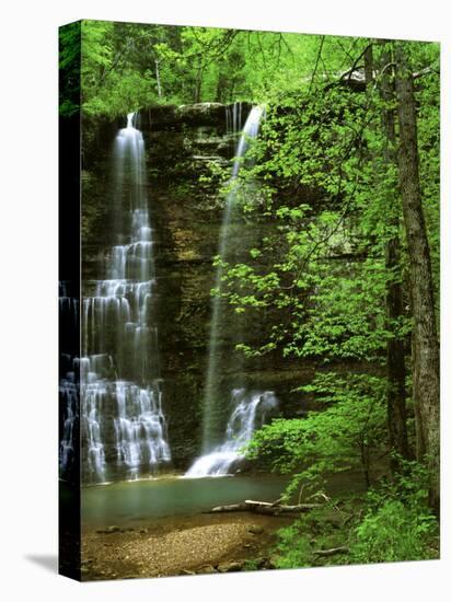 Twin Falls, Buffalo National River, Arkansas, USA-Charles Gurche-Premier Image Canvas