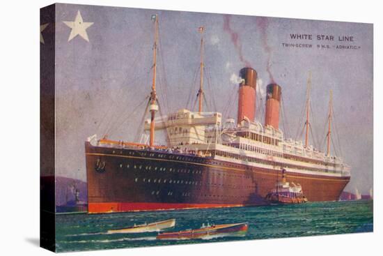 Twin-Screw RMS Adriatic of the White Star Line, C1907-null-Premier Image Canvas