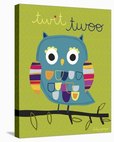 Twit Twoo-Lesley Grainger-Stretched Canvas