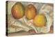 Two Apples and a Lemon (Deux Pommes et un Citron)-Pierre-Auguste Renoir-Premier Image Canvas