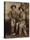 Two Armed Full Dressed Frontier Scouts-Whittick-Stretched Canvas