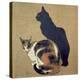 Two Cats, 1894-Théophile Alexandre Steinlen-Premier Image Canvas
