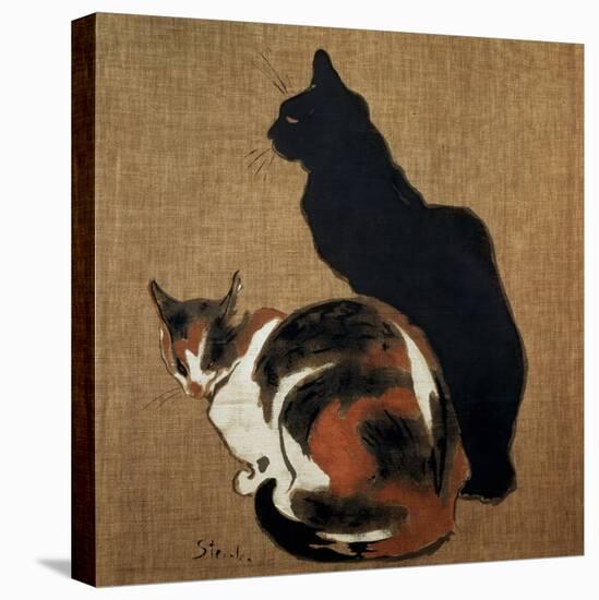 Two Cats, 1894-Theophile Alexandre Steinlen-Premier Image Canvas