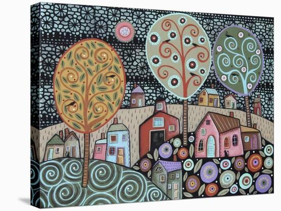 Two Cats Village 1-Karla Gerard-Premier Image Canvas