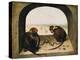 Two Chained Monkeys, 1562-Pieter the Elder Bruegel-Premier Image Canvas