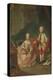 Two Children of Empress Maria Theresa of Austria (1717-80) Leopold (1747-92) (Later Emperor Leopold-Martin II Mytens or Meytens-Premier Image Canvas