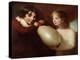 Two Children with a Pig's Bladder-William Tate-Premier Image Canvas