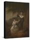 Two Children-Julius Caesar Ibbetson-Premier Image Canvas