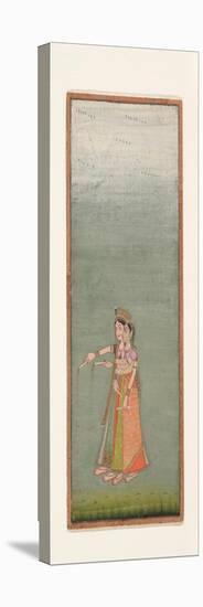 Two Court Ladies with Fireworks, c.1725-Indian School-Premier Image Canvas