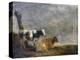 Two Cows, after Paulus Potter, 1652-Paulus Potter-Stretched Canvas