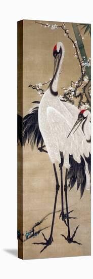 Two Cranes-Jakuchu Ito-Premier Image Canvas