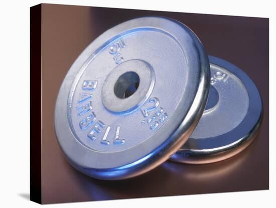 Two Dumbbell Weights for a Workout-null-Premier Image Canvas