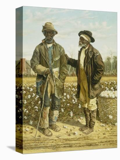 Two Elderly Cotton Pickers, 1888-William Aiken Walker-Premier Image Canvas