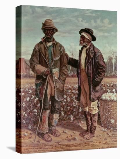 Two Elderly Cotton Pickers, 1888-William Aiken Walker-Premier Image Canvas